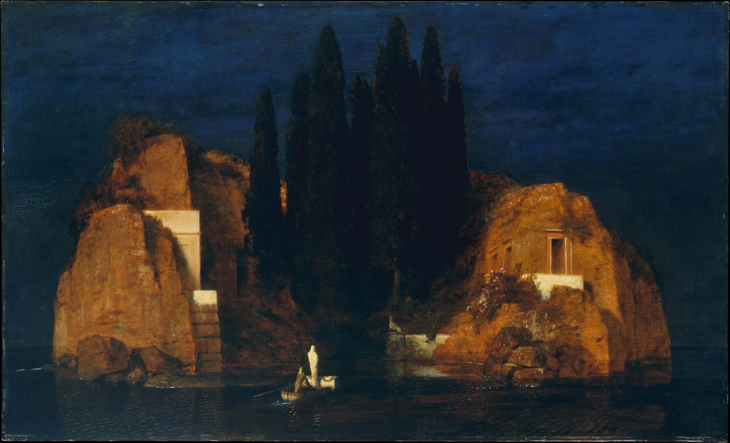 La Isla de los Muertos – Arnold Böcklin (1880)